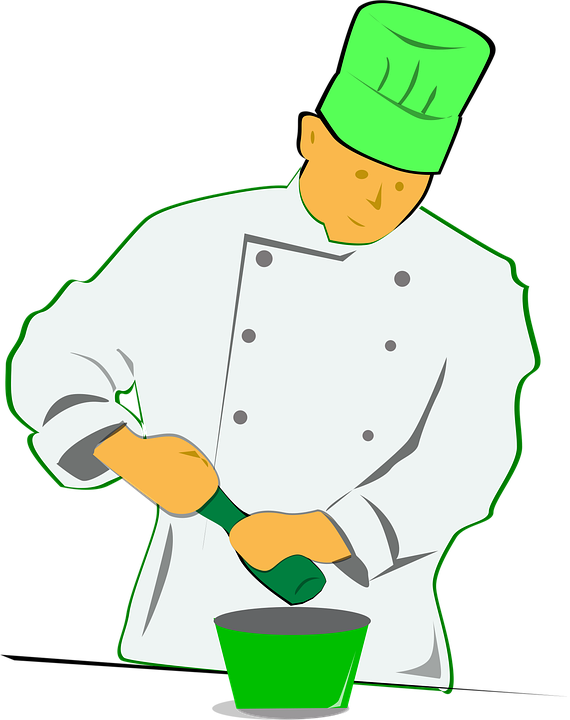Cocinero, Molino De Pimienta, Cocinar, Condimento