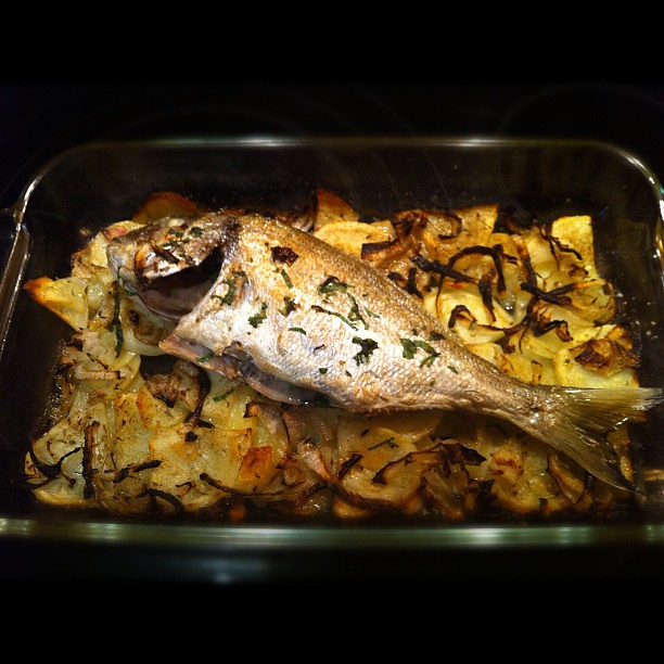 Resultado de imagen de dorada al horno