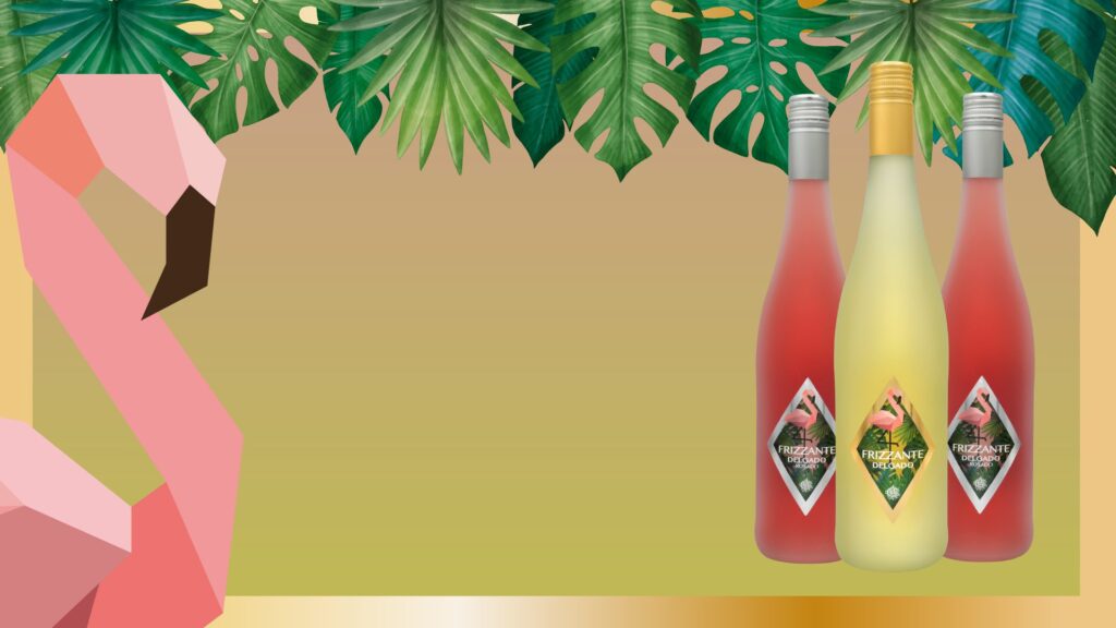 frizzante blanco y rosado