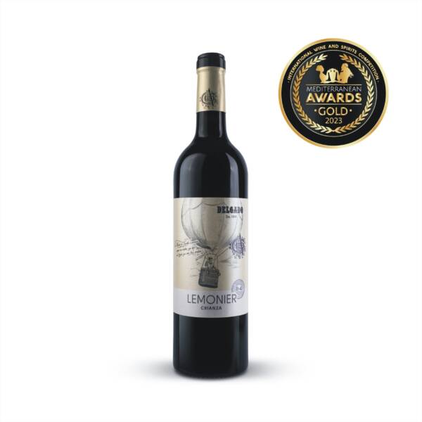 Botella Tinto Lemonier Crianza Medalla de Oro