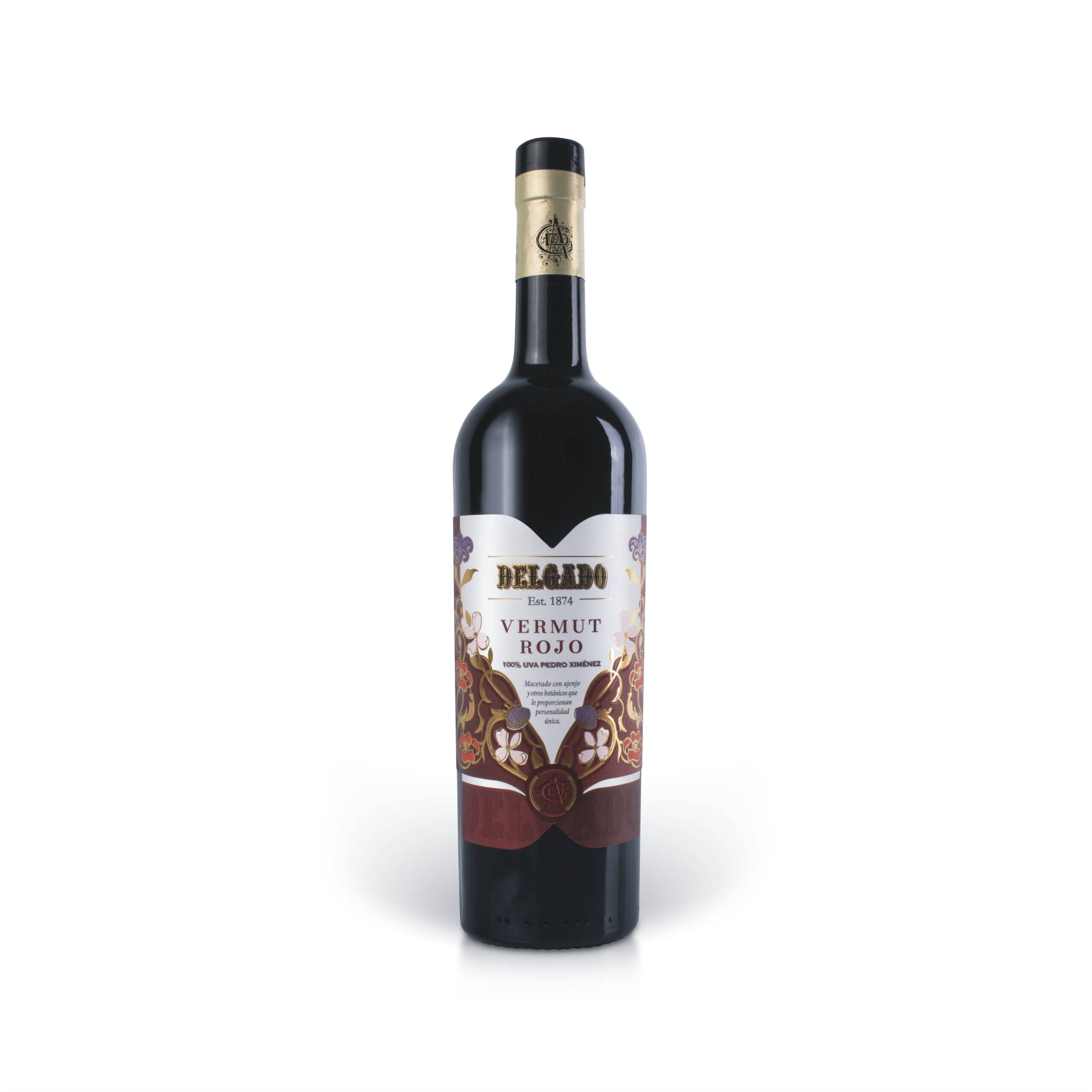 Botella 75cl Vermut Rojo Delgado